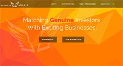 Desktop Screenshot of businessangels.com.au