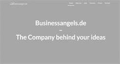 Desktop Screenshot of businessangels.de